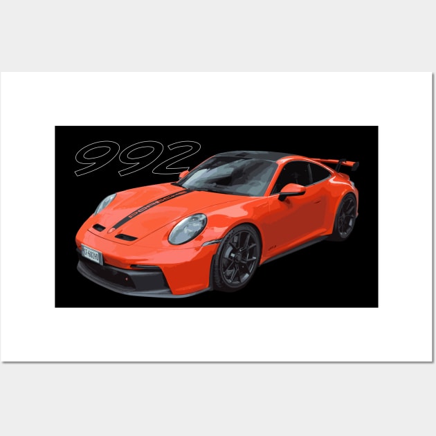 992 gt3 Wall Art by cowtown_cowboy